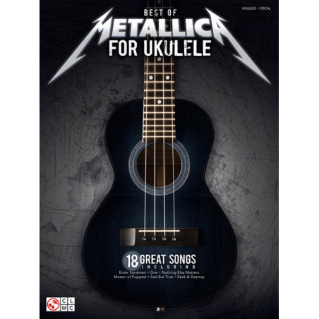 METALLICA FOR UKULELE BEST OF 18 SONGS HL2502449