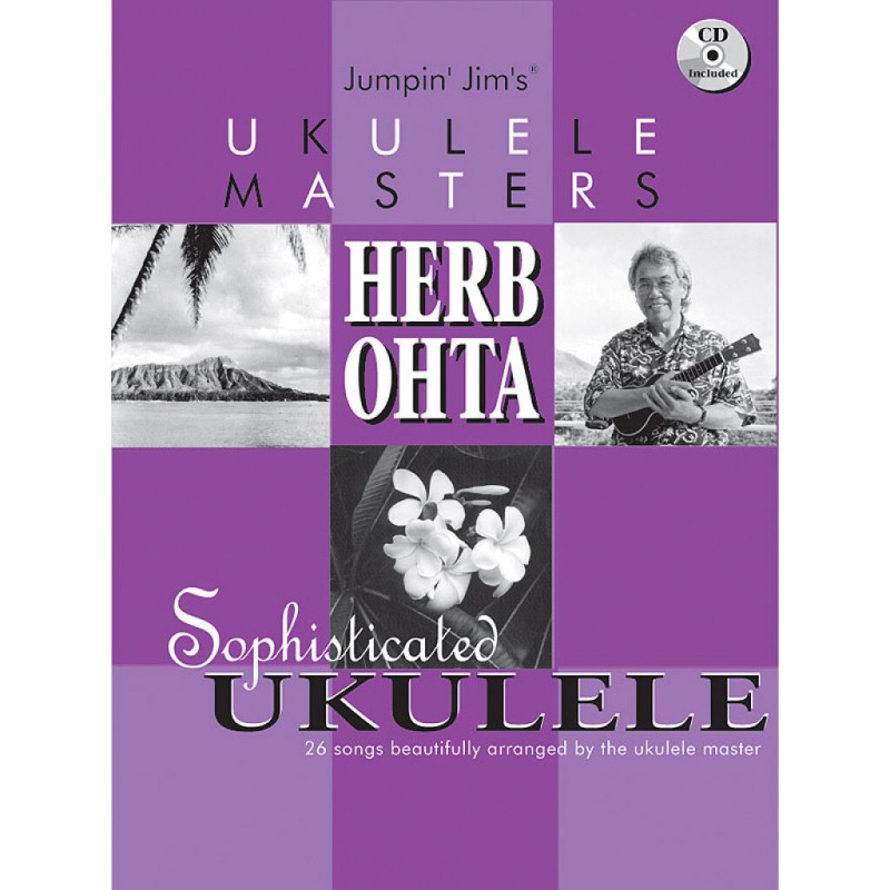 HERB OHTA UKULELE MASTERS + CD HL00695678