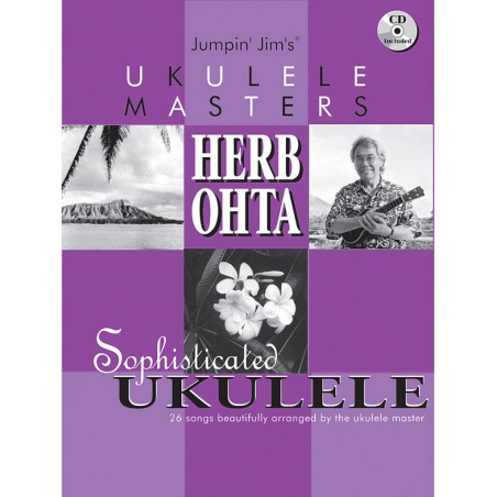 HERB OHTA UKULELE MASTERS + CD HL00695678