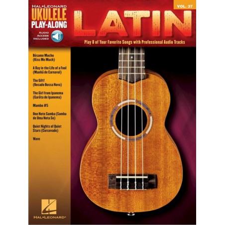 UKULELE PLAY-ALONG LATIN VOL37