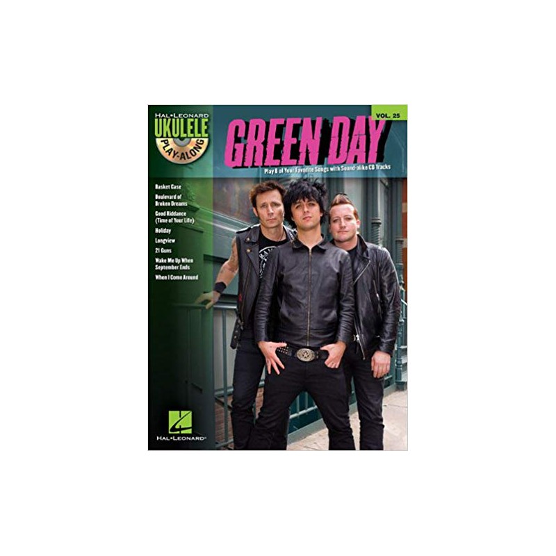 UKULELE PLAY-ALONG GREEN DAY VOL25