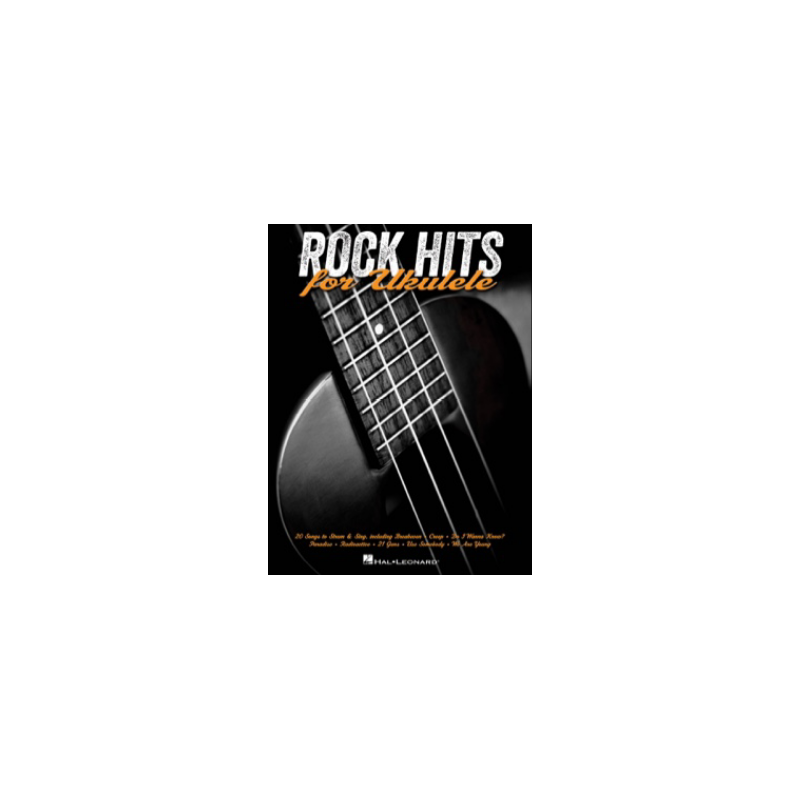 ROCK HITS FOR UKULELE  HL00201032