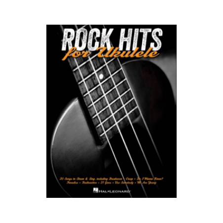 ROCK HITS FOR UKULELE  HL00201032