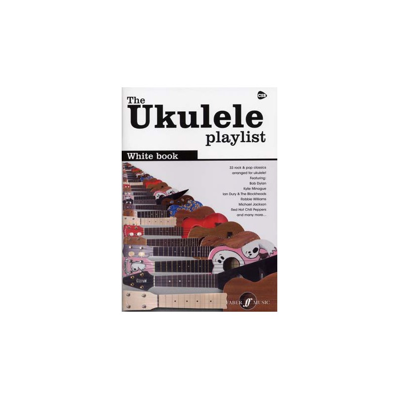 UKULELE PLAYLIST WHITE BOOK 33 ROCK AND POP CLASSICS FA533914