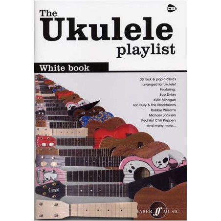 UKULELE PLAYLIST WHITE BOOK 33 ROCK AND POP CLASSICS FA533914