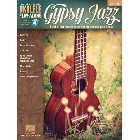 UKULELE PLAY-ALONG GYPSY JAZZ VOL39