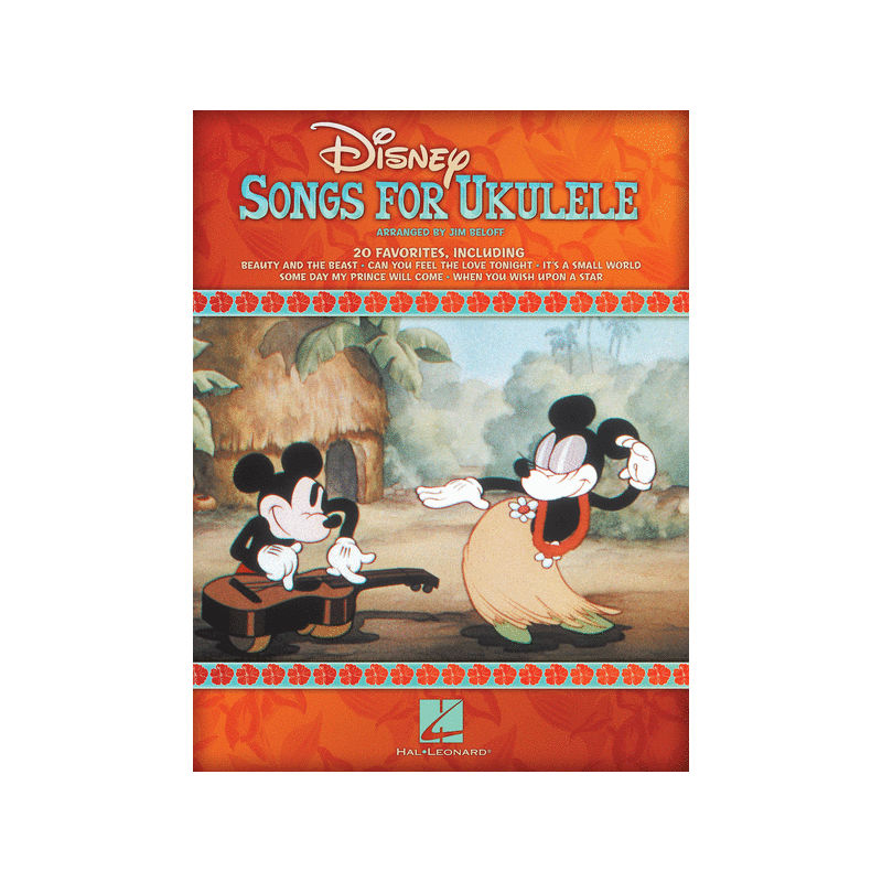 DISNEY SONGS FOR UKULELE 