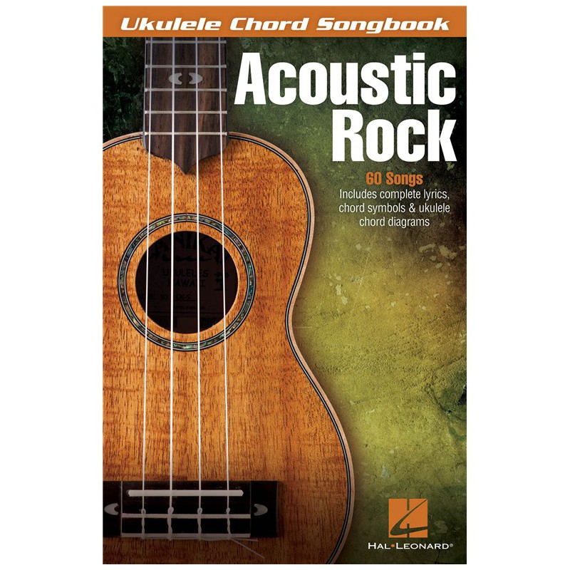 UKULELE CHORD SONGBOOK ACOUSTIC ROCK HL00702482