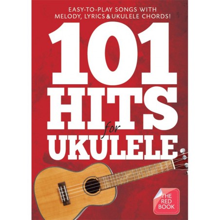 101 HITS FOR ULKULELE RED BOOK AM1008062