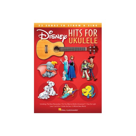 DISNEY HITS FOR UKULELE 25 SONGS 