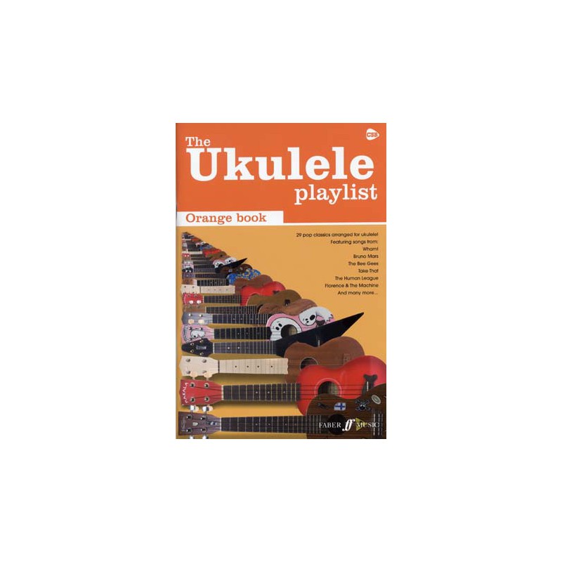 UKULELE PLAYLIST ORANGE BOOK FA536166