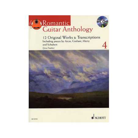 ROMANTIC GUITAR ANTHOLOGY 4 + CD  ED13113