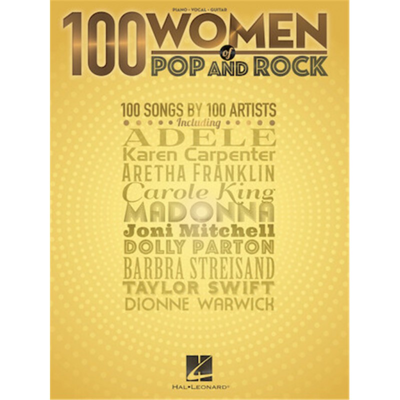 100 WOMEN OF POP AND ROCK HL00284391