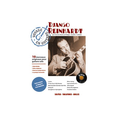 VOYAGE EN GUITARE REINHARDT LIVRE