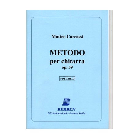 CARCASSI METODO OP. 59 VOL 2