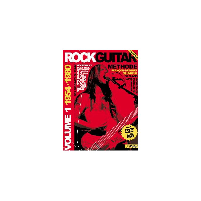 METHODE ROCK GUITAR VOL 1 + DVD