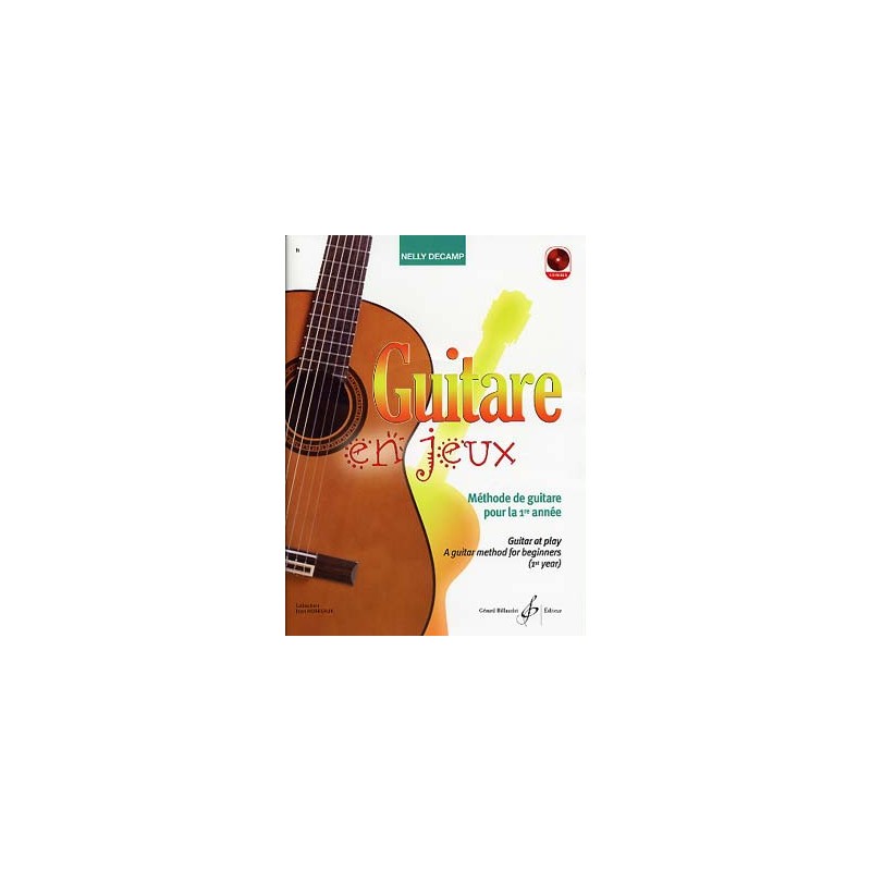 DECAMP GUITARE EN JEUX + CD