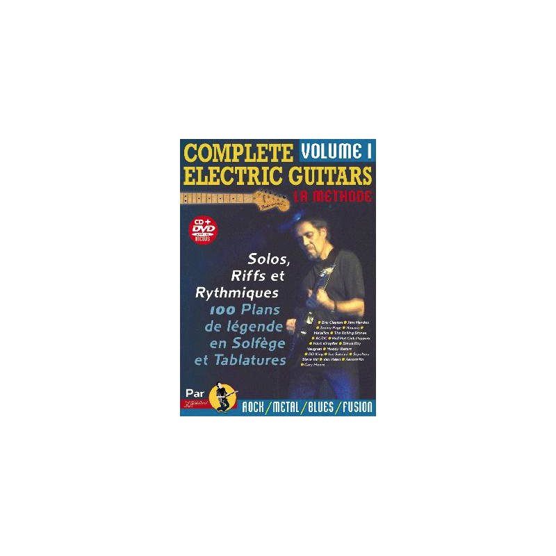 COMPLETE ELECTRIC GUITARS VOL 1 + DVD