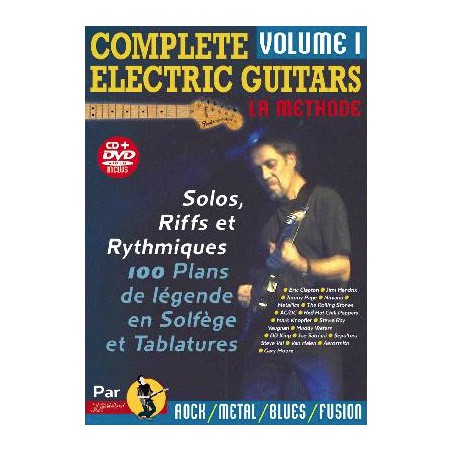 COMPLETE ELECTRIC GUITARS VOL 1 + DVD