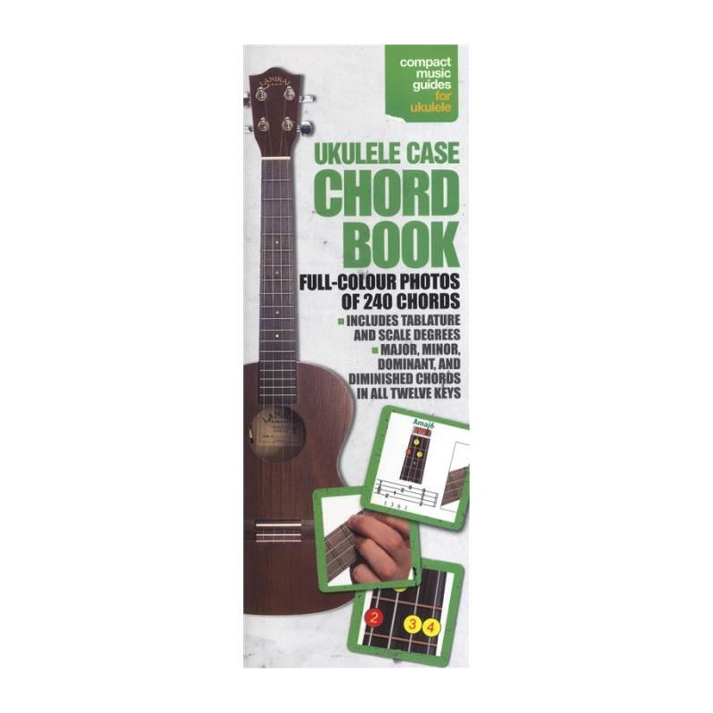 UKULELE CASE CHORD BOOK FULL COLOUR