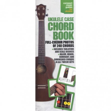 UKULELE CASE CHORD BOOK FULL COLOUR