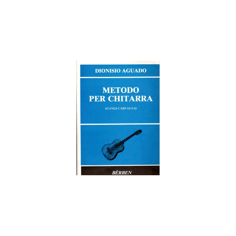 AGUADO METHODE PER CHITARRA BE1290