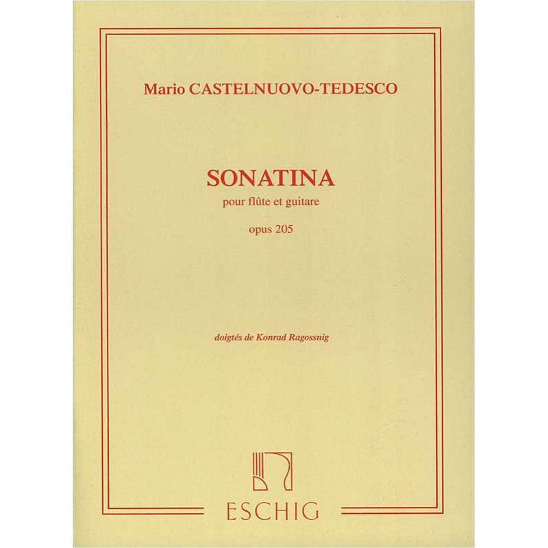 CASTELNUOVO-TEDESCO SONATINA OP205 DF16456