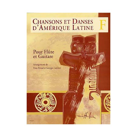 CHANSONS ET DANSES D'AMERIQUE LATINE F  HL27860