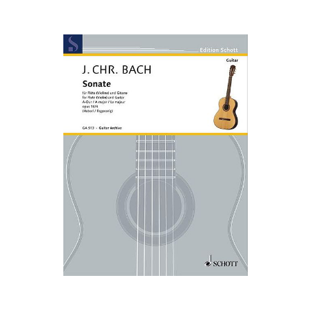 BACH J CHR SONATE GA513