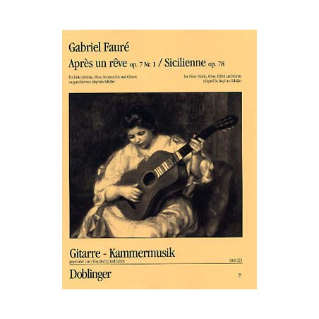 FAURE APRES UN REVE OPUS 7 Nr.1 / SICILIENNE OPUS 78  GKMH223