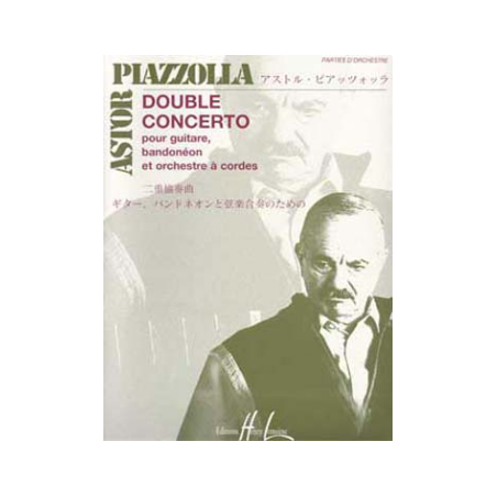 PIAZZOLLA DOUBLE CONCERTO PARTIES D'ORCHESTRE HL26998