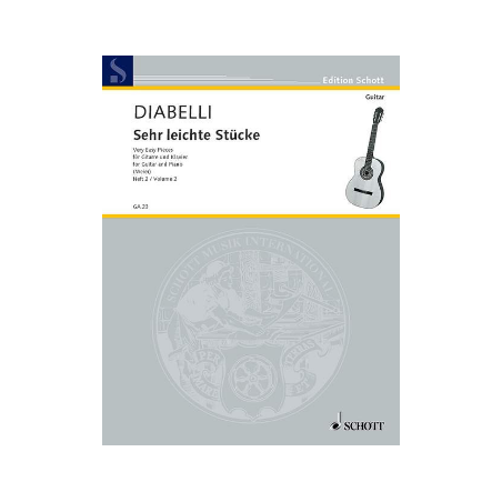 DIABELLI PIECES TRES FACILES 2 GA23