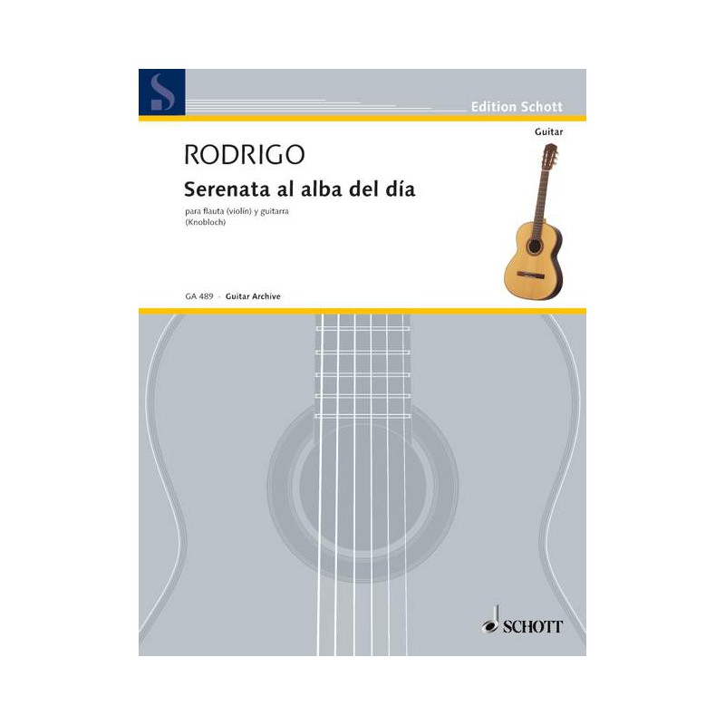 RODRIGO SERENATA AL ALBA DEL DIA GA489