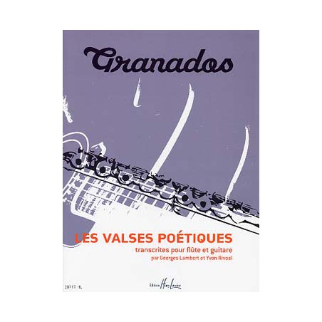 GRANADOS VALSES POETIQUES HL28717