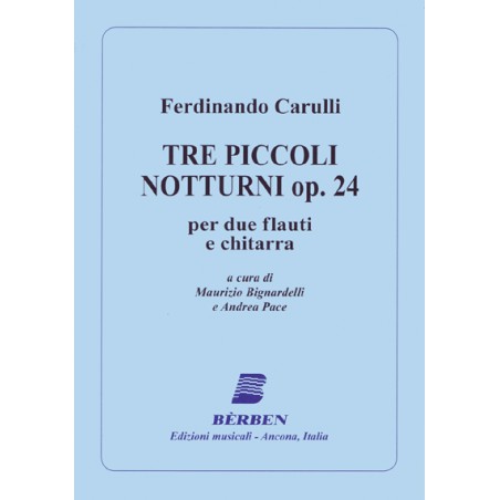 CARULLI 3 PICCOLI NOTTURNI OP24 BE5785