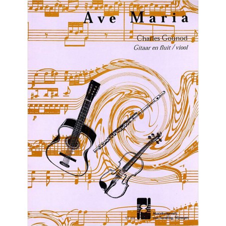 BACH/GOUNOD AVE MARIA GUITARE/FLUTE VT368