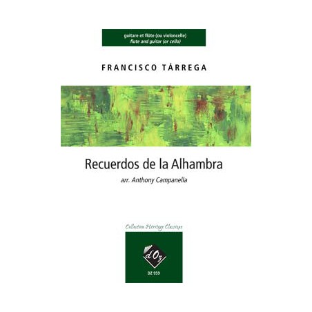 TARREGA RECUERDOS DE ALHAMBRA DZ959