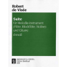 DE VISEE SUITE EN RE mineur POUR INSTRUMENTS MELODIQUES ET GUITARE EB8210