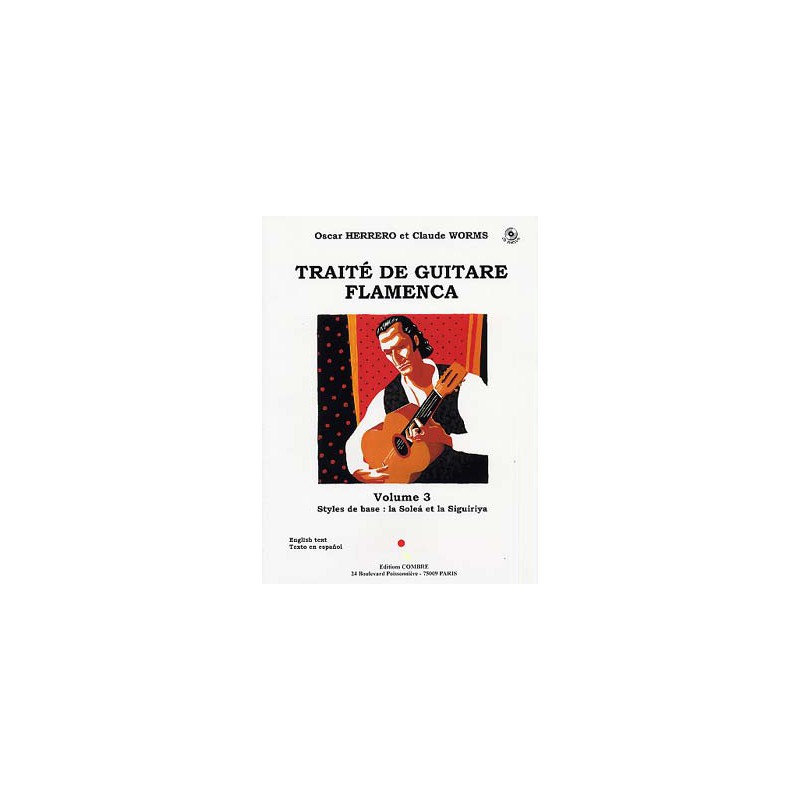 WORMS TRAITE DE GUITARE FLAMENCA 3 + CD C5937