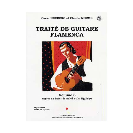 WORMS TRAITE DE GUITARE FLAMENCA 3 + CD C5937