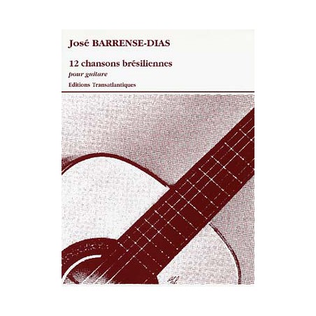 BARRENSE-DIAS 12 CHANSONS BRESILIENNES ETR1970