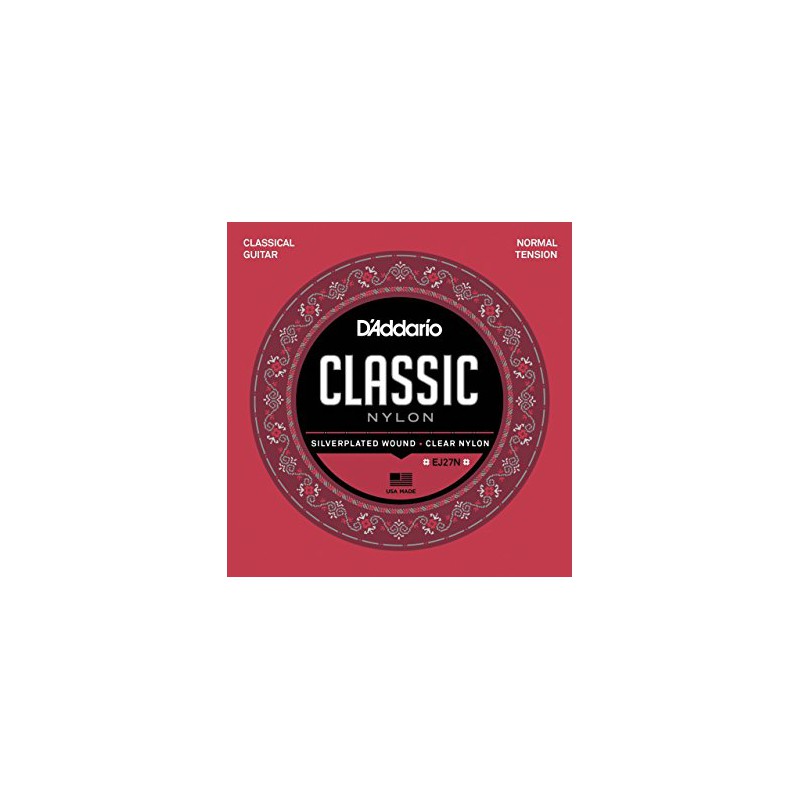 D'ADDARIO CLASSIQUE NYLON NORMAL TENSION JEU EJ27N