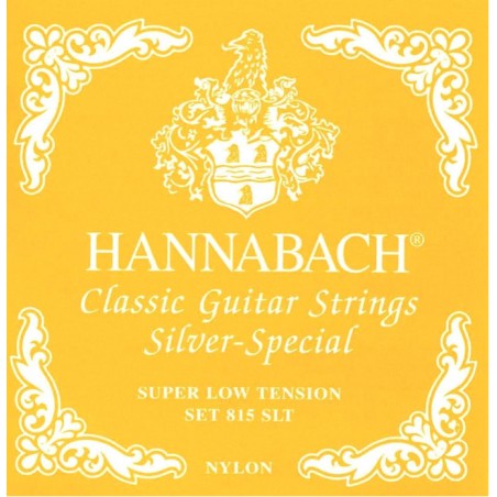 HANNABACH SILVER SPECIAL JAUNE SUPER LOW TENSION JEU 815SLT