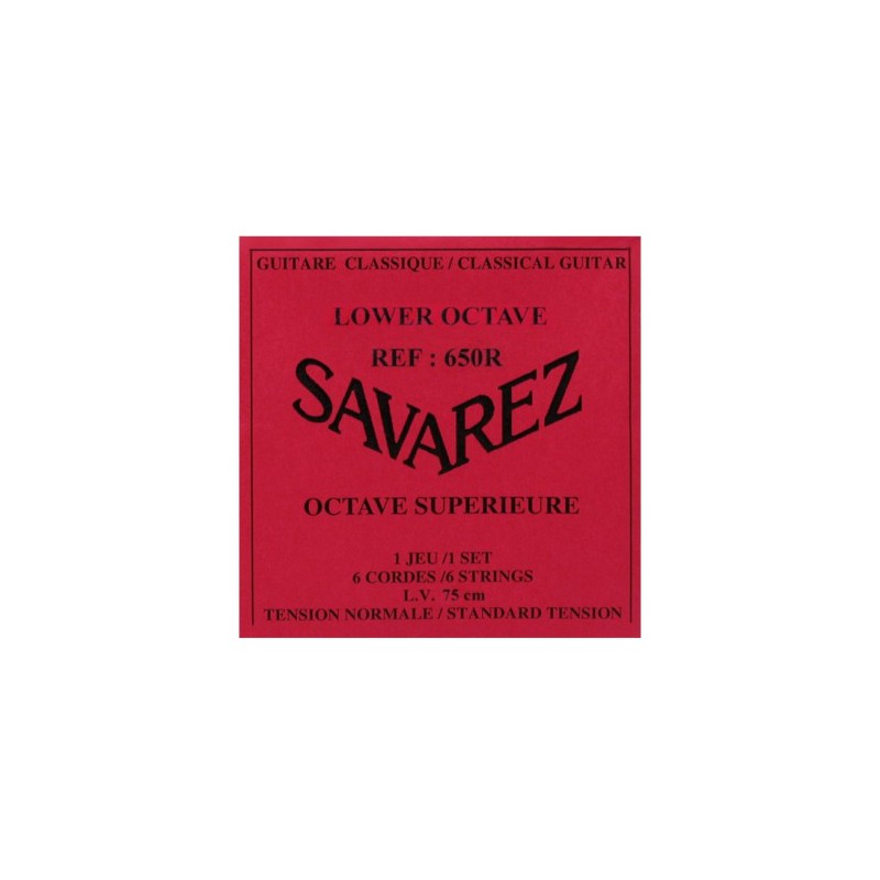 SAVAREZ OCTAVE INFERIEURE 75CM JEU 6CB640R