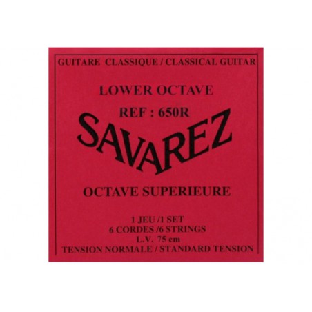 SAVAREZ OCTAVE INFERIEURE 75CM JEU 6CB640R