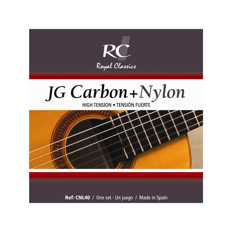 ROYAL CLASSICS JG CARBON/NYLON HIGH TENSION JEU CNL40