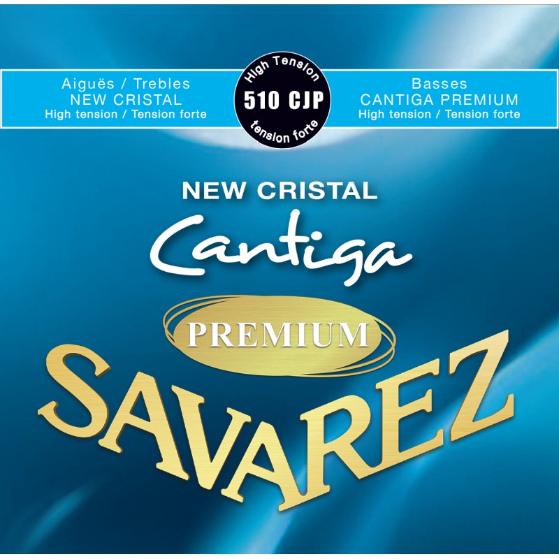 SAVAREZ CANTIGA PREMIUM NEW CRISTAL BLEU JEU 510CJP