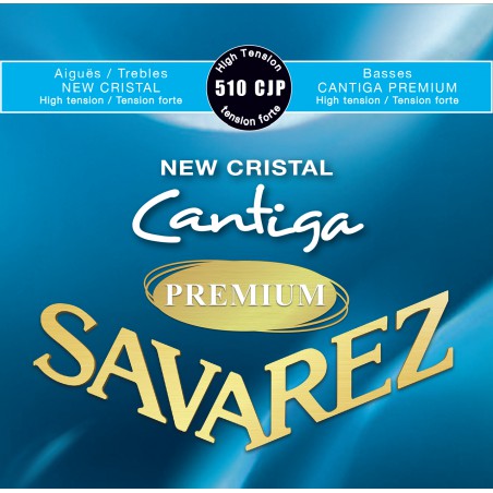 SAVAREZ CANTIGA PREMIUM NEW CRISTAL BLEU JEU 510CJP