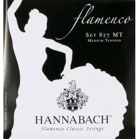 HANNABACH FLAMENCO NOIR JEU SET827MT