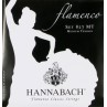 HANNABACH FLAMENCO NOIR JEU SET827MT